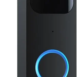 Blink Video Doorbell | Two-way audio, HD video, motion and chime app alerts and Alexa enabled — wired or wire-free (Black)