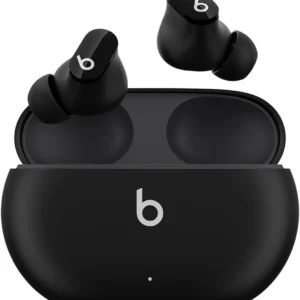 Beats Studio Buds - True Wireless Noise Cancelling Earbuds - Compatible with Apple & Android, Built-in Microphone, IPX4 Rating, Sweat Resistant Earphones, Class 1 Bluetooth Headphones - Black