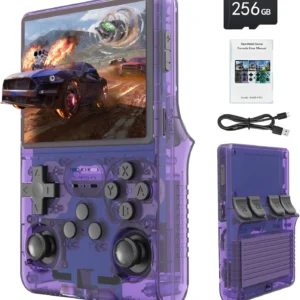 30000 Games in 1Handheld Game Console,3.5-Inch IPS Screen Retro Gaming Console,30000 Classic Games, 3800mAh,20+Mainstream Emulator,Built-in 256G TF Card, Support HDMI and TV Output